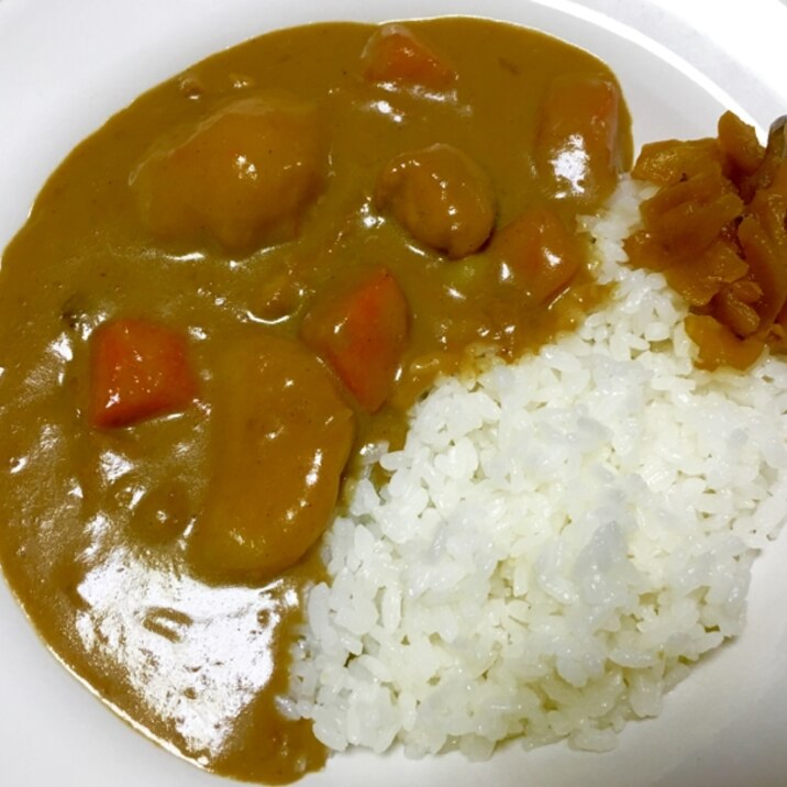 シンプル♪圧力鍋で昔ながらのポークカレー♡